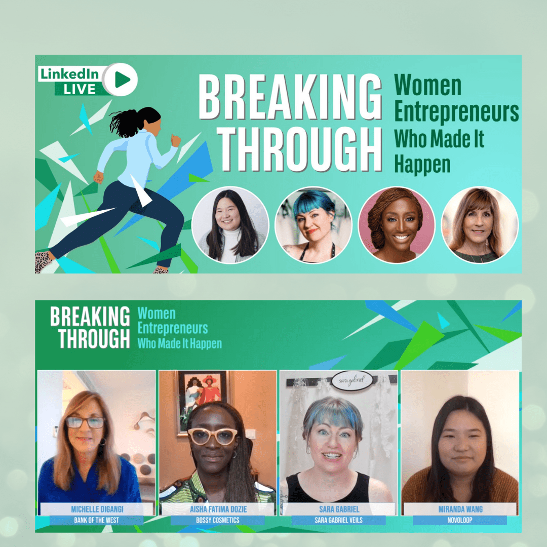 BANK OF THE WEST: WOMEN ENTREPRENEURS WHO MADE IT HAPPEN FT AISHA