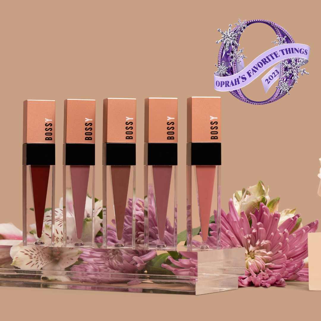 Oprah's Favorite Things 2023: THE WONDERFUL WORLD OF BOSSY WOMEN 5 LUXE LIQUID LIPSTICK SET