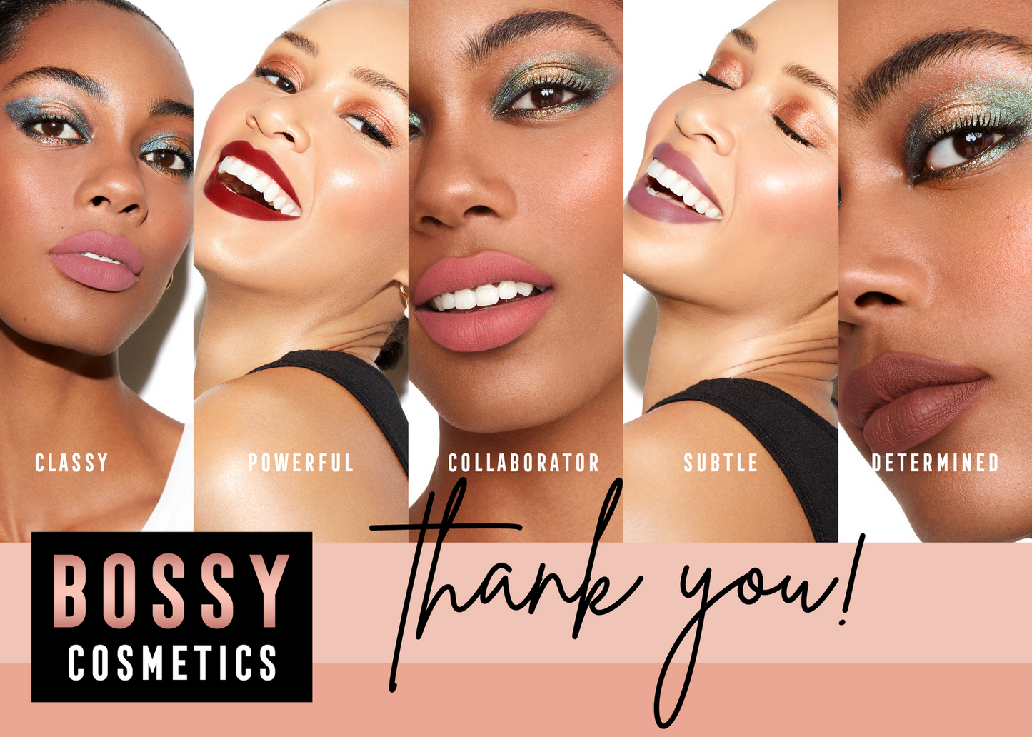 Oprah's Favorite Things 2023: THE WONDERFUL WORLD OF BOSSY WOMEN 5 LUXE LIQUID LIPSTICK SET