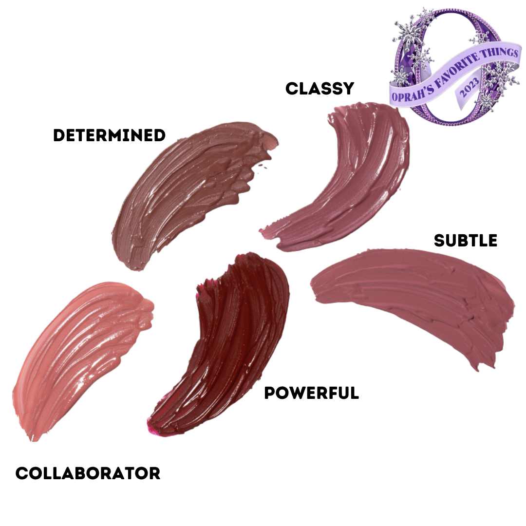 Oprah's Favorite Things 2023: THE WONDERFUL WORLD OF BOSSY WOMEN 5 LUXE LIQUID LIPSTICK SET