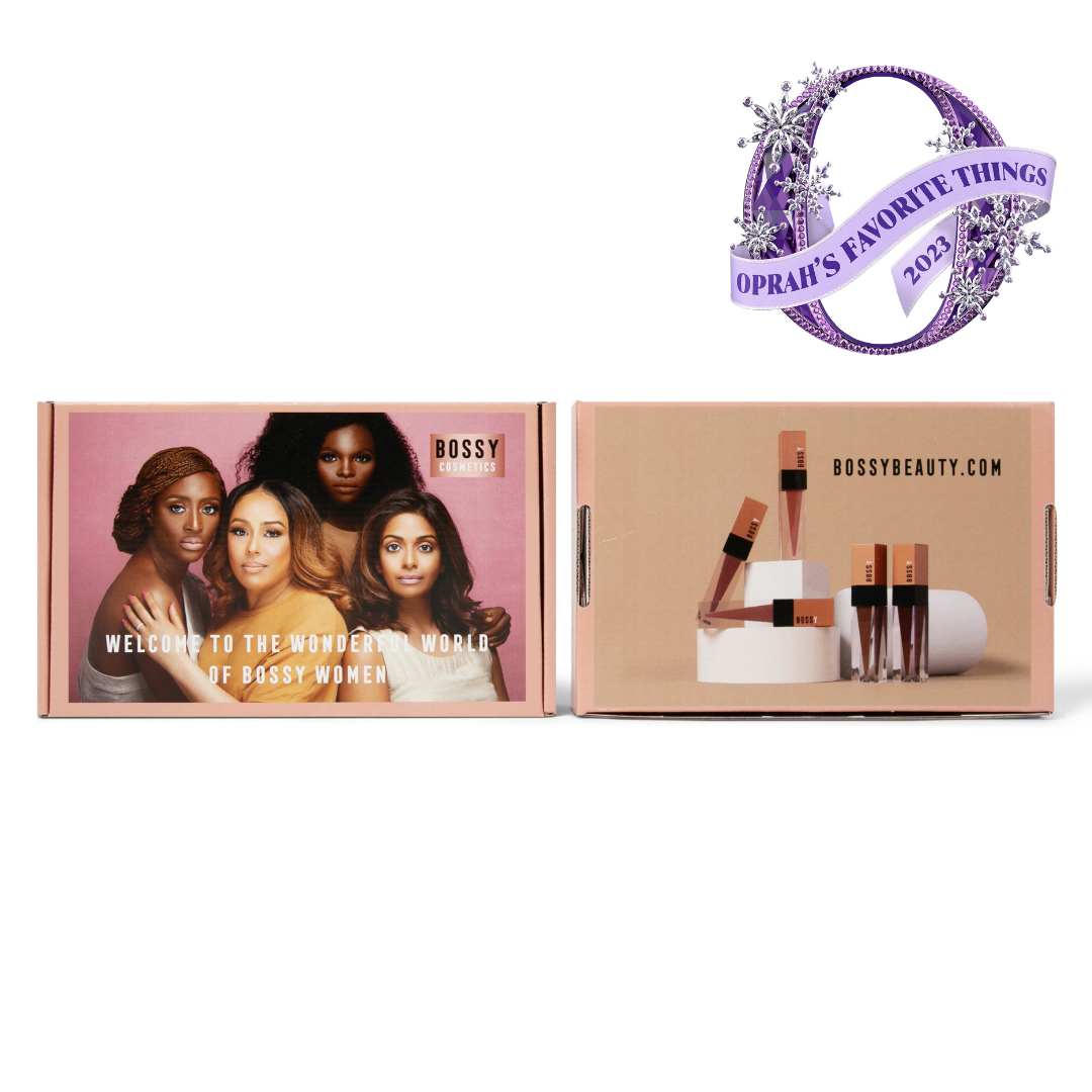 Oprah's Favorite Things 2023: THE WONDERFUL WORLD OF BOSSY WOMEN 5 LUXE LIQUID LIPSTICK SET (alternative colors)