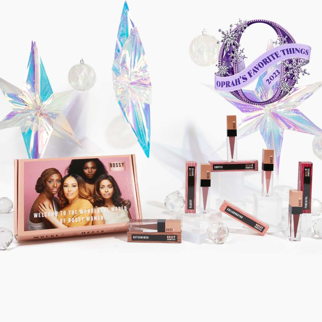 Oprah's Favorite Things 2023: THE WONDERFUL WORLD OF BOSSY WOMEN 5 LUXE LIQUID LIPSTICK SET