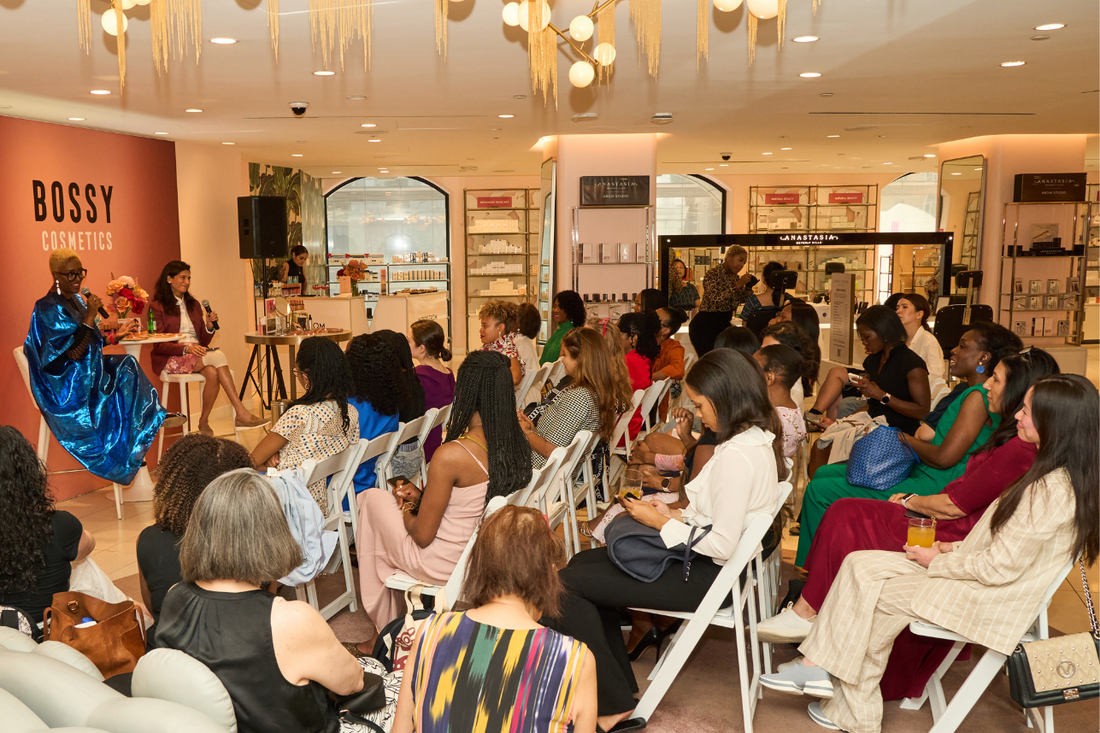 Bossy Cosmetics had a *fabulous* MEET THE FOUNDER launch party at Nordstrom NYC!